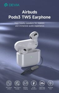Écouteurs Airbuds Pods3 TWS