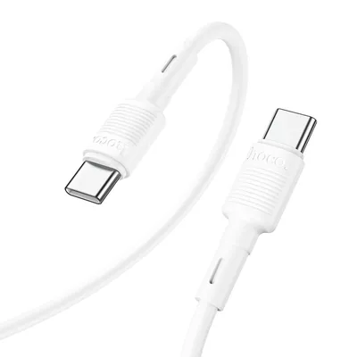 Câble Hoco Victory X83 USB-C vers USB-C 60W – Tressé Renforcé – 1m