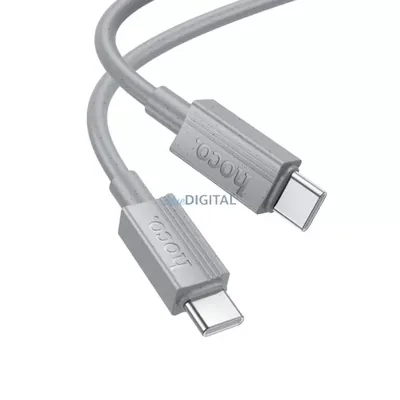 Câble Hoco X107 USB-C vers USB-C 60W PD/QC 3.0 – Charge Rapide 1m