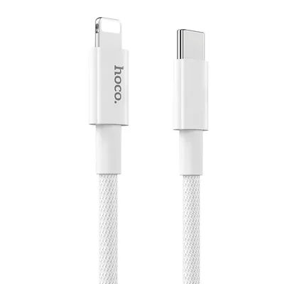 Câble Hoco X56 USB-C vers Lightning Tressé Nylon – Charge Rapide iPhone – 1m