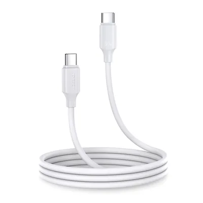 Câble Joyroom Long-Lasting Series A9 USB-C/USB-C 60W 1m – Blanc