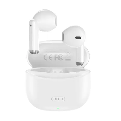 Écouteurs Bluetooth sans fil XO X33 – TWS Bluetooth 5.3, micro – Blanc