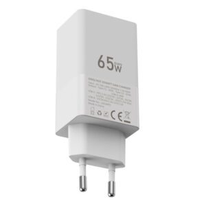 Adaptateur  65W GaN - Chargeur très Rapide 3.0A - Blanc