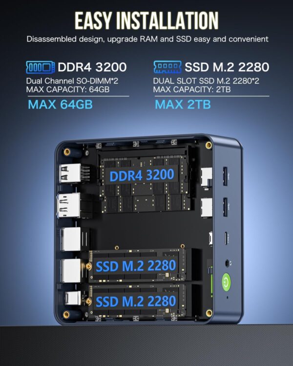 GMKtec Mini-PC 5825U - Image 3