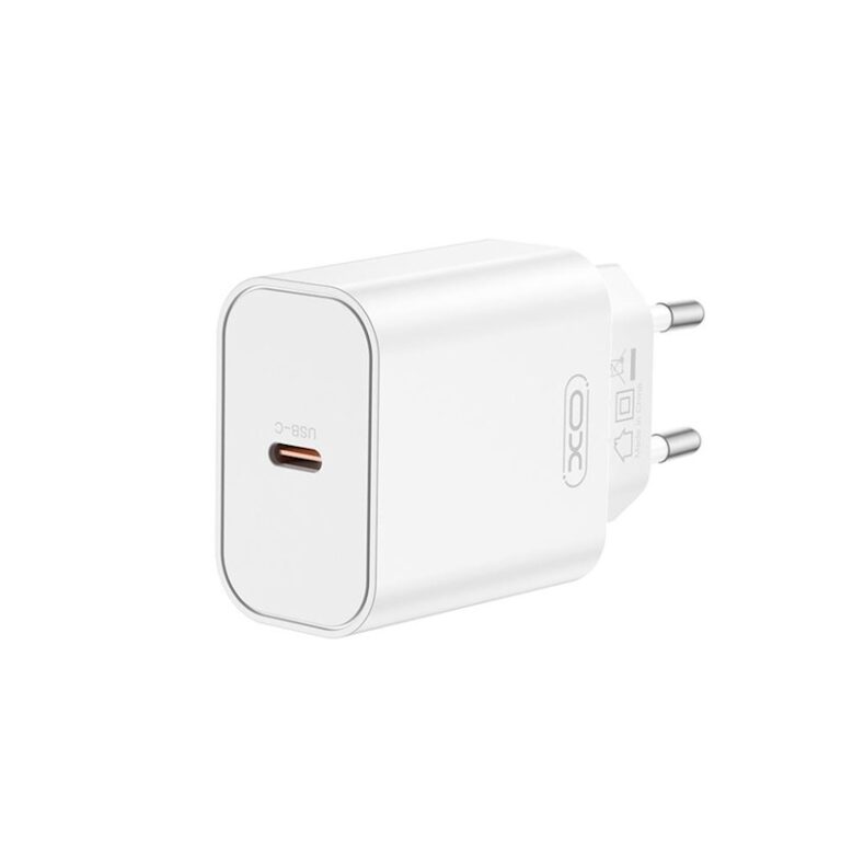 Chargeur Secteur XO 20W PD Blanc Ultra Compact Chargeur Secteur XO 20W PD - Ultra Compact - USB-C - Blanc