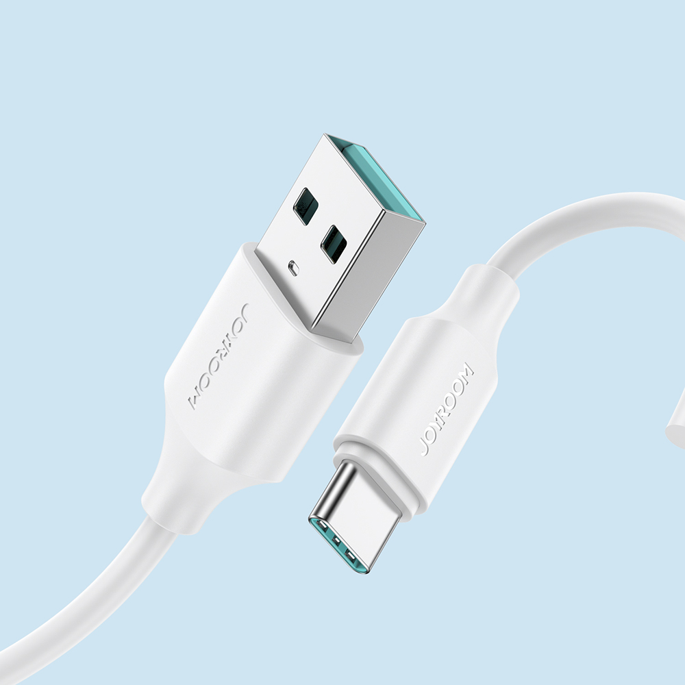 Câble Joyroom Long-Lasting Series A9 USB-A/USB-C 3A 1m - Blanc