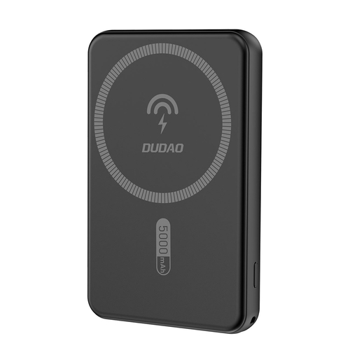 Powerbank Dudao K14S Noire MagSafe 5000 mAh avec Anneau Magnétique