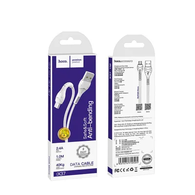 Câble Hoco Cool Power X37 USB-A vers Micro-USB - Charge & Données - 1m