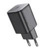 Chargeur USB-C 20W PD Hoco N40 Compact – Sans Câble – Noir – vue 3