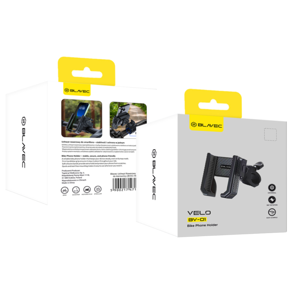 Support Smartphone Guidon Vélo Blavec BV-01 Solide – Noir Support Smartphone Guidon Vélo Blavec BV-01 Solide – Noir – vue 7