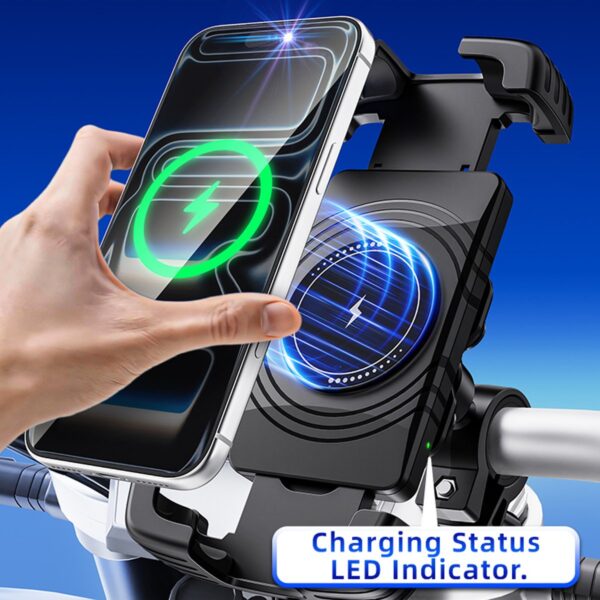 Support Téléphone Vélo Blavec BVC-01 Antichoc – Charge 15W Support Téléphone Vélo Blavec BVC-01 Antichoc – Charge 15W – vue 9