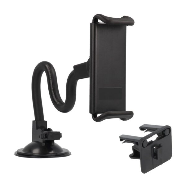 Support téléphone voiture flexible 27 cm Vennus – Ventouse et grille d’aération