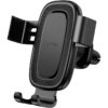 Support téléphone voiture à gravité Borofone BH129 – Grille d’aération – Noir