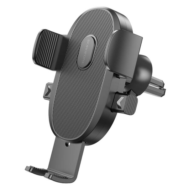 Support téléphone grille d’aération Borofone BH92 Grand – 4,5 à 7″ – Noir – vue 3