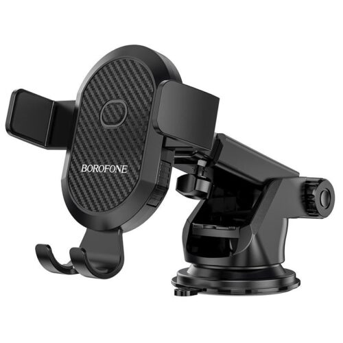 Support téléphone voiture ventouse Borofone BH39 – Bras télescopique – Noir