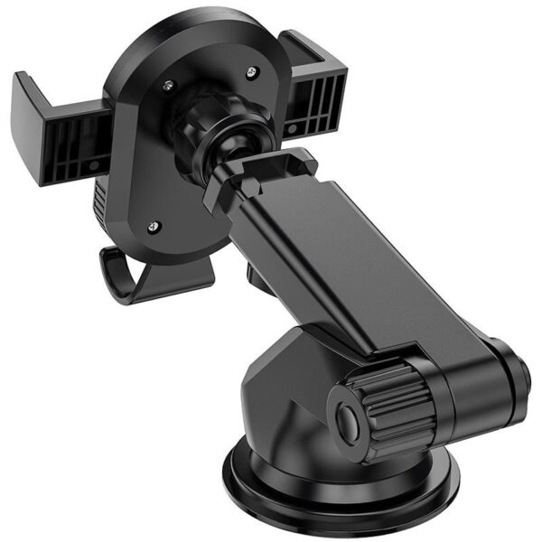 Support téléphone voiture ventouse Borofone BH39 – Bras télescopique – Noir – vue 6