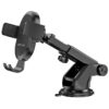 Support téléphone voiture ventouse Borofone BH39 – Bras télescopique – Noir – vue 7
