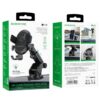 Support téléphone voiture ventouse Borofone BH39 – Bras télescopique – Noir – vue 8